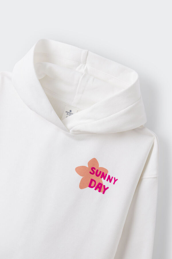 Springfield Kids Sweatshirt mosaico menina bege