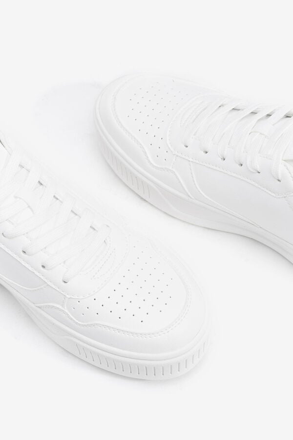 Tiffosi Zapatillas Cordones blanco