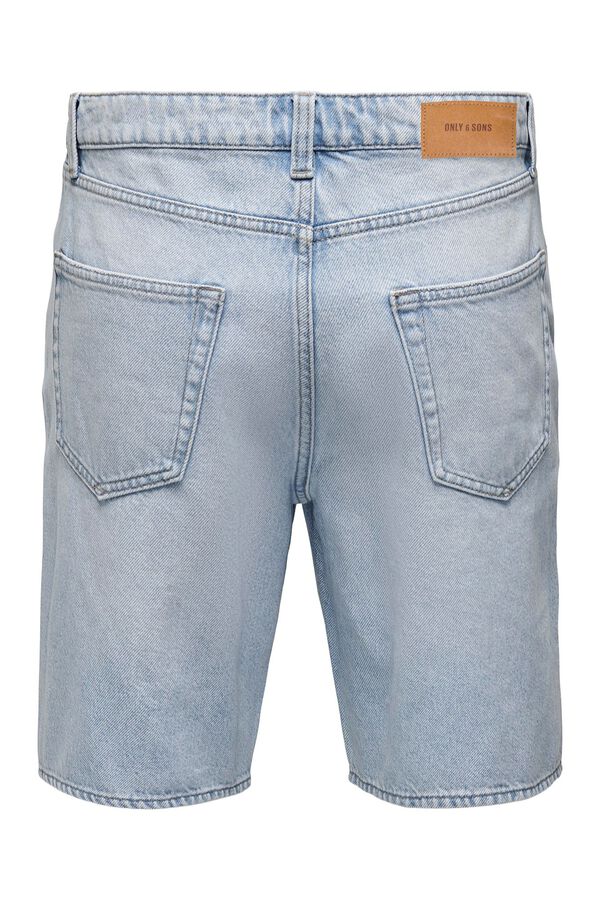 Only & Sons Bermuda vaquera azul