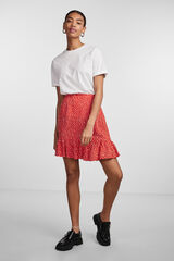 Springfield Falda corta de mujer rojo