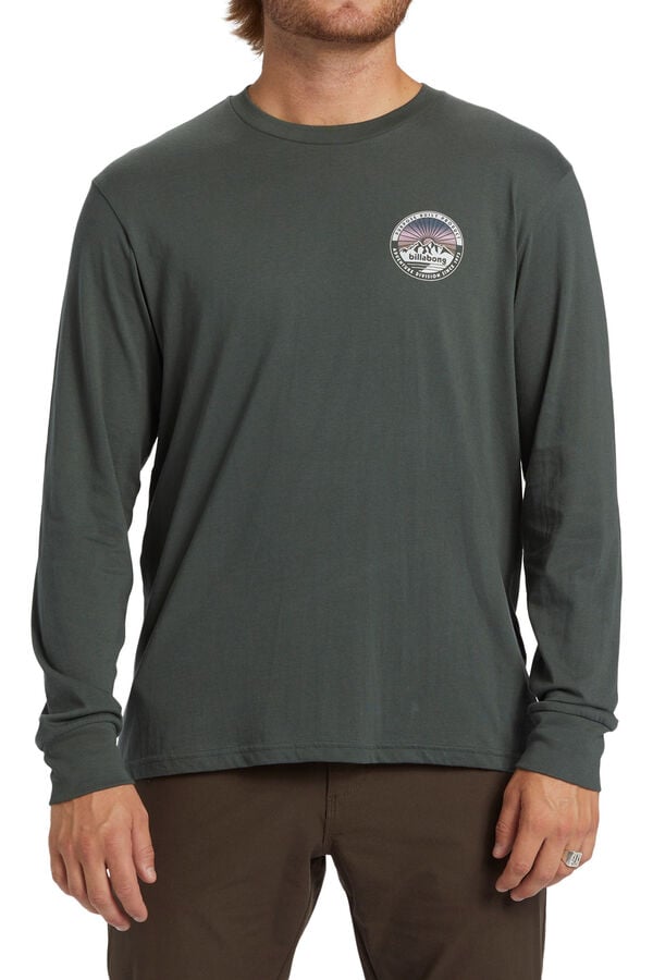 Billabong Camiseta de manga larga para Hombre negro