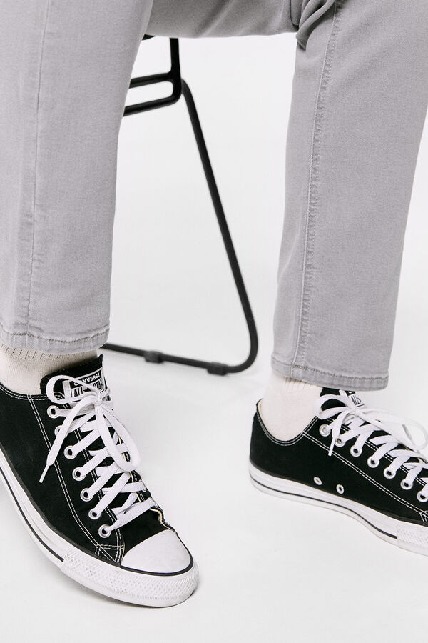 Springfield Jeans slim leves cinzento-lavado claro cinzento