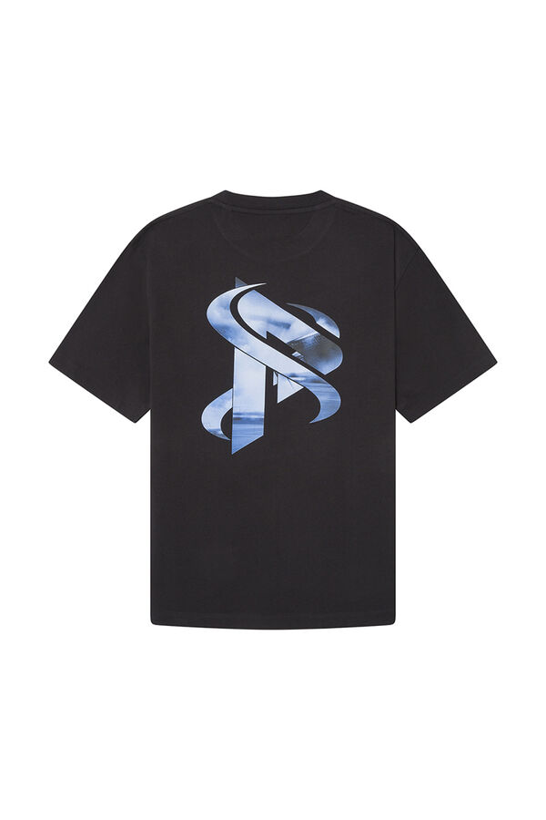 Springfield T-shirt Pedri x Springfield preto