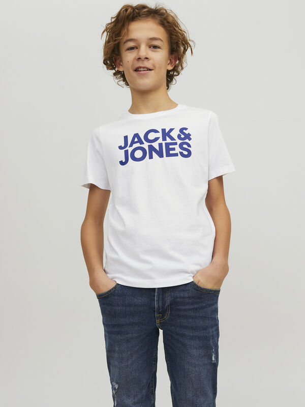 Jack & Jones Junior Pack 2 camisetas azul