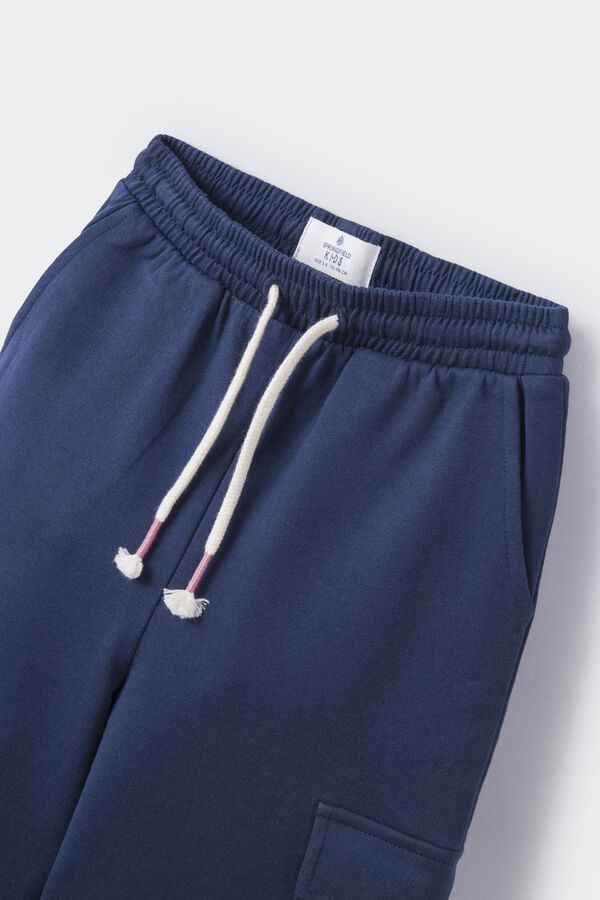 Springfield Kids Pantal&oacute;n cargo ni&ntilde;a azul