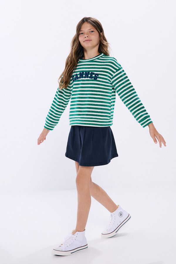 Springfield Kids Saia de mesa de menina azul