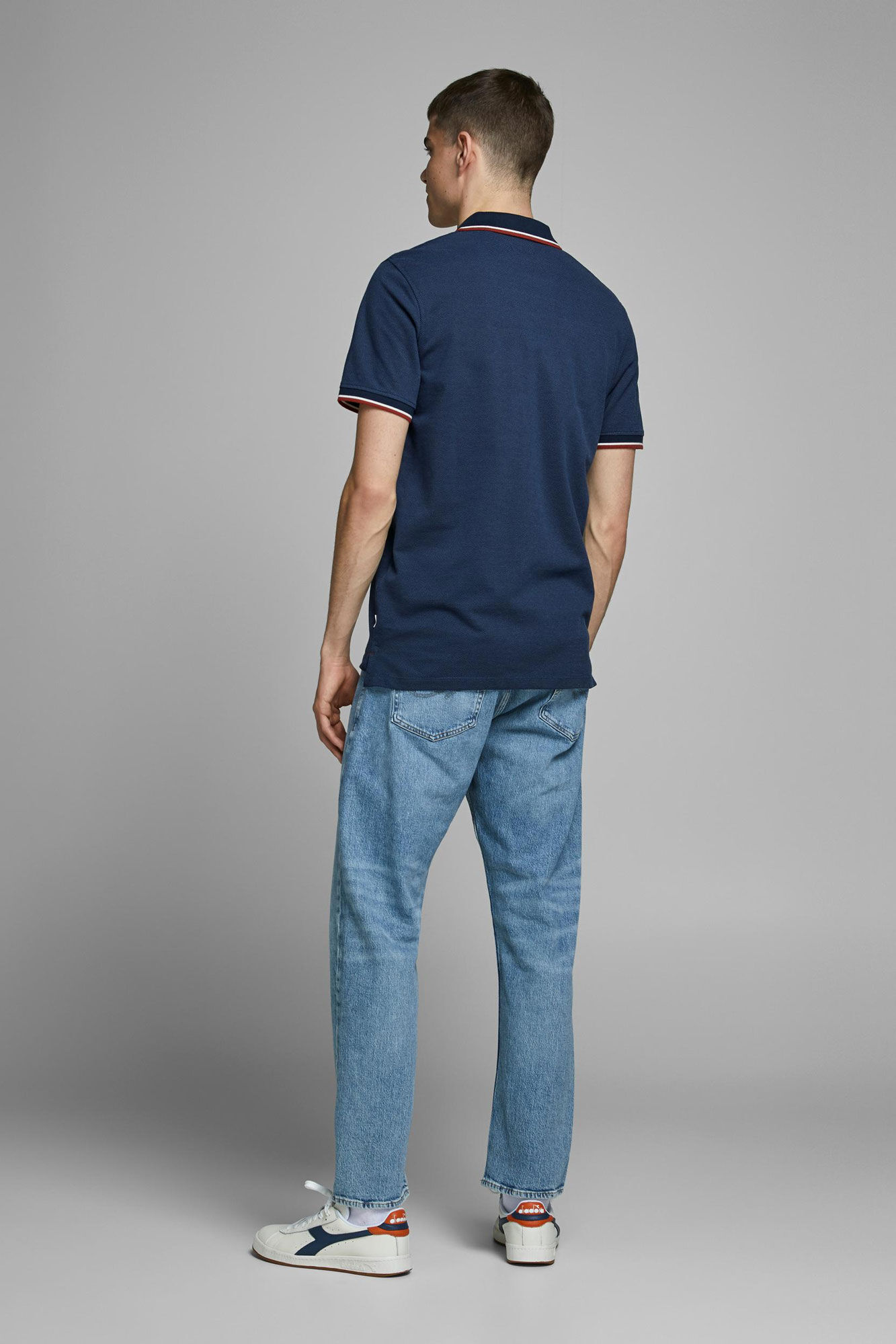 Jack & Jones P&oacute;lo tipping melange