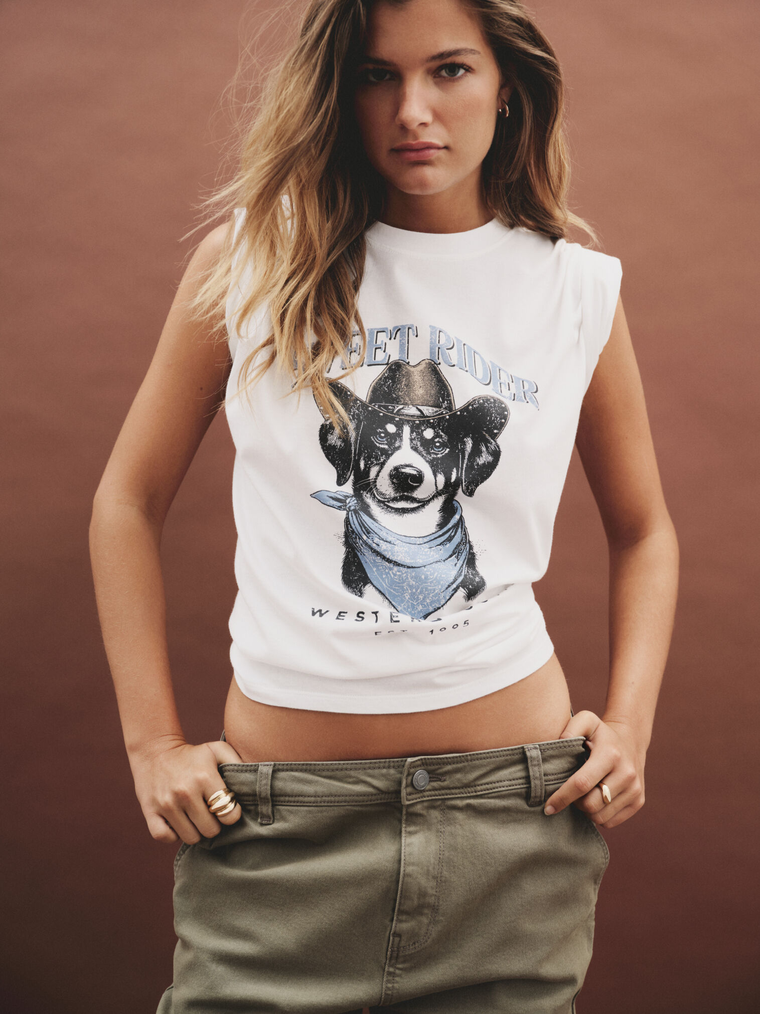 Springfield Camiseta "Sweet rider"