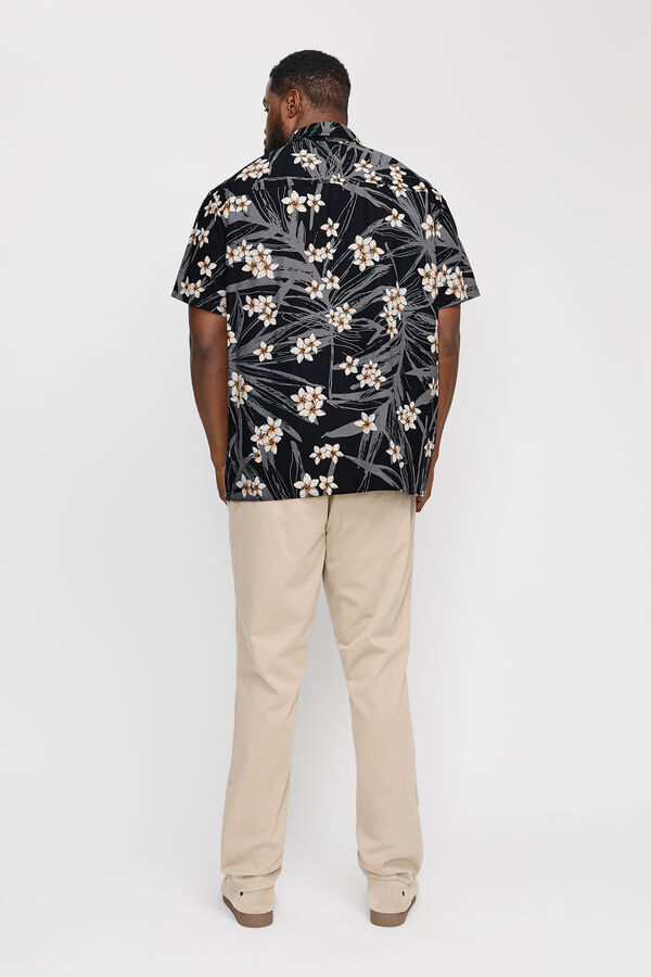 Jack & Jones PLUS Camisa confort fit PLUS negro