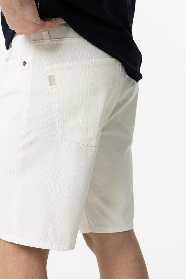 Tiffosi Bermuda Baggy Fit blanco