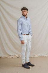 Celopman Camisa oxford azul