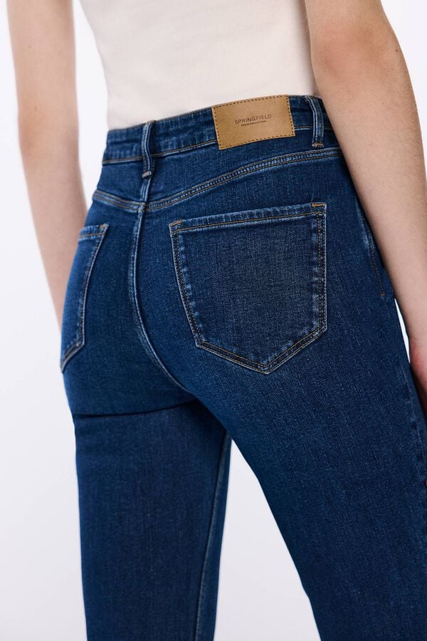 Springfield Jeans bootcut azul