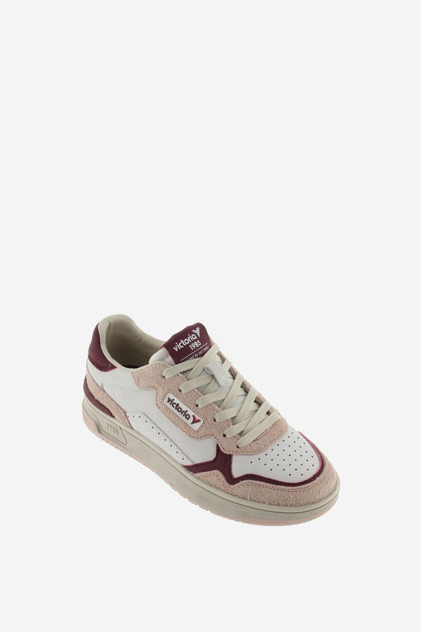 Victoria Zapatillas de piel rosa