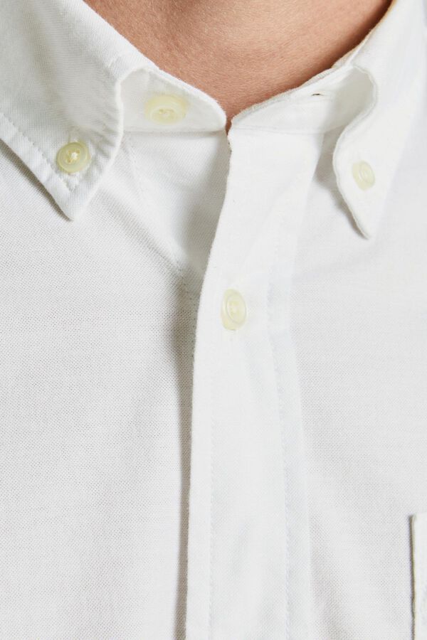 Jack & Jones Camisa oxford branco
