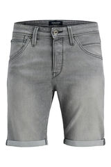 Jack & Jones Bermuda vaquera regular fit gris