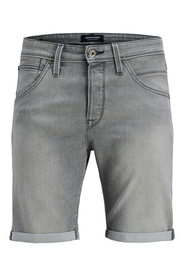 Jack & Jones Bermuda vaquera regular fit gris