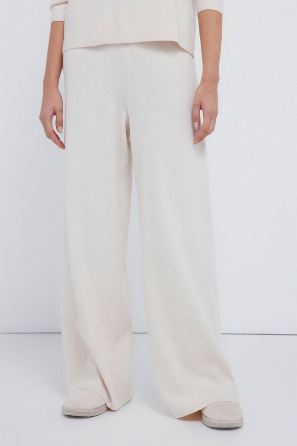 Springfield Cal&ccedil;a culotte de malha camel