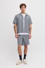 JJ REBEL Camisa relaxed fit azul