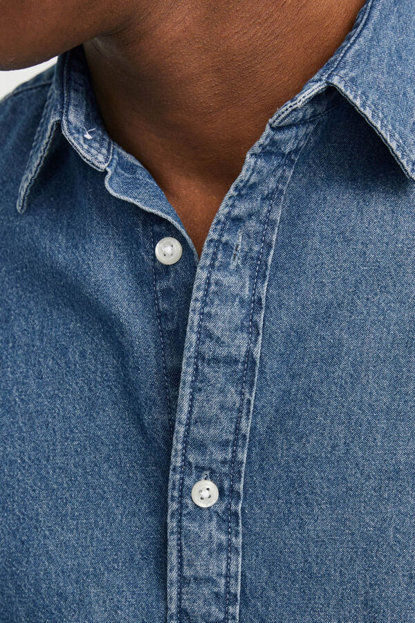 Jack & Jones Camisa vaquera slim fit azul