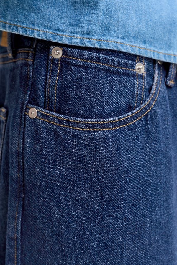Jack & Jones Vaquero baggy cinco bolsillos azul