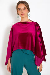 Cul Sac Poncho Tijuana fucsia