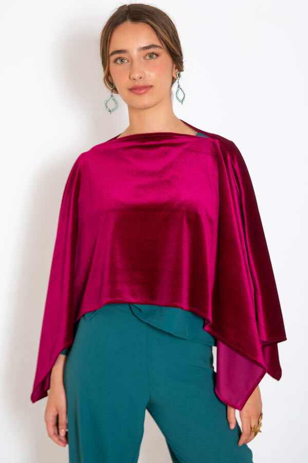Cul Sac Poncho Tijuana fucsia