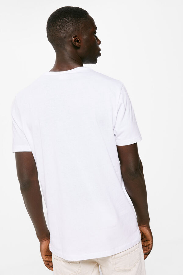 Springfield T-shirt básica árvore branco