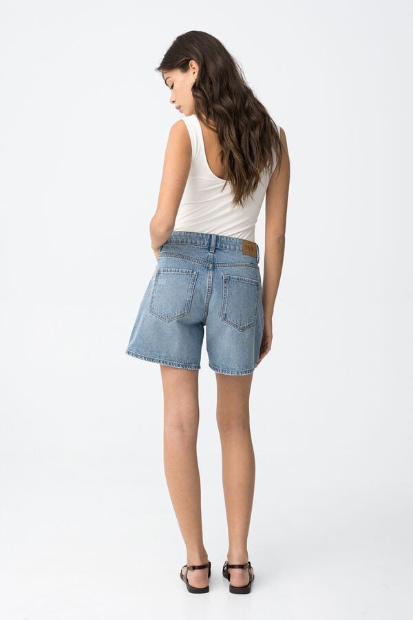 Tiffosi Young Shorts vaqueros baggy azul