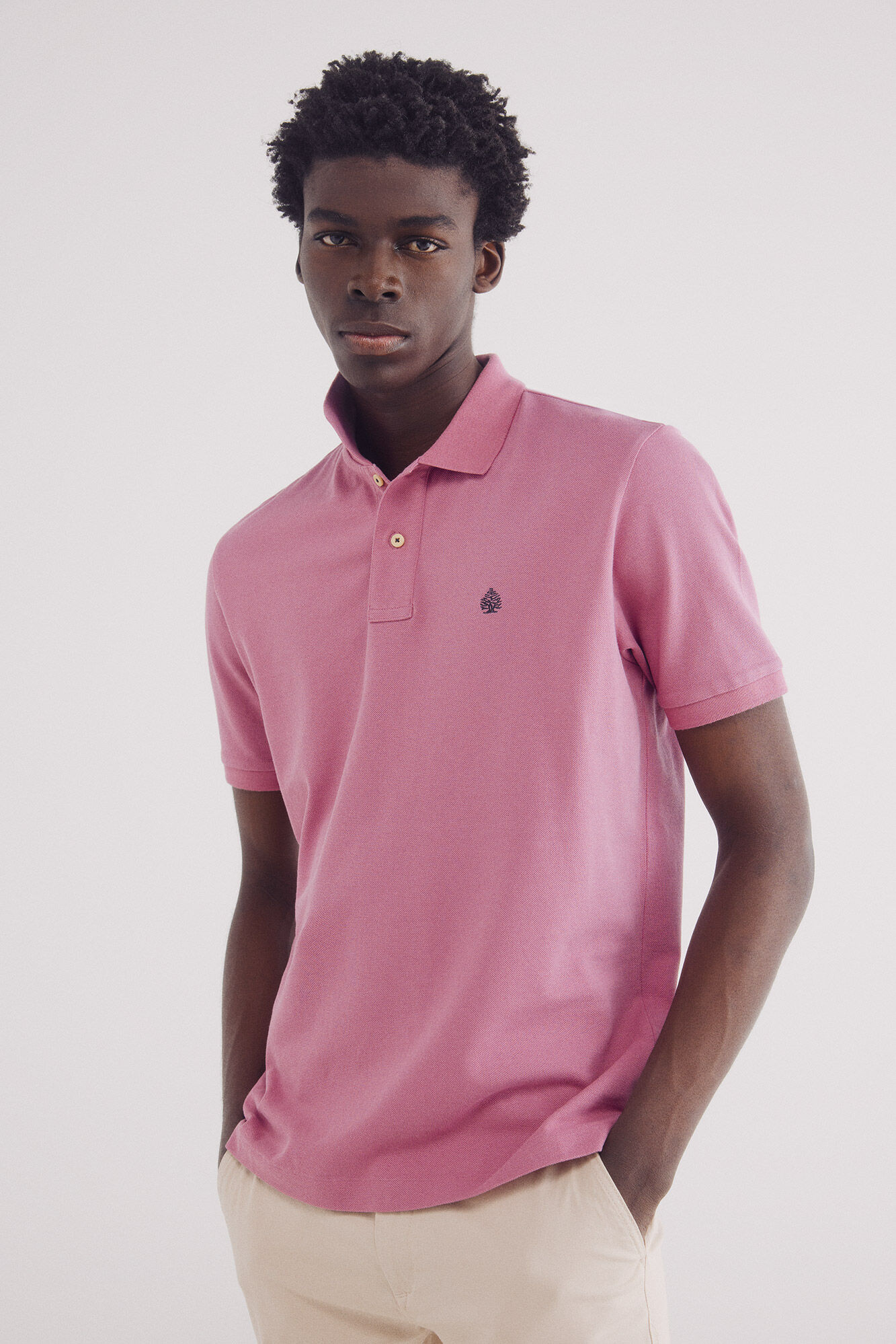 Springfield Polo piqu&eacute; b&aacute;sico regular fit