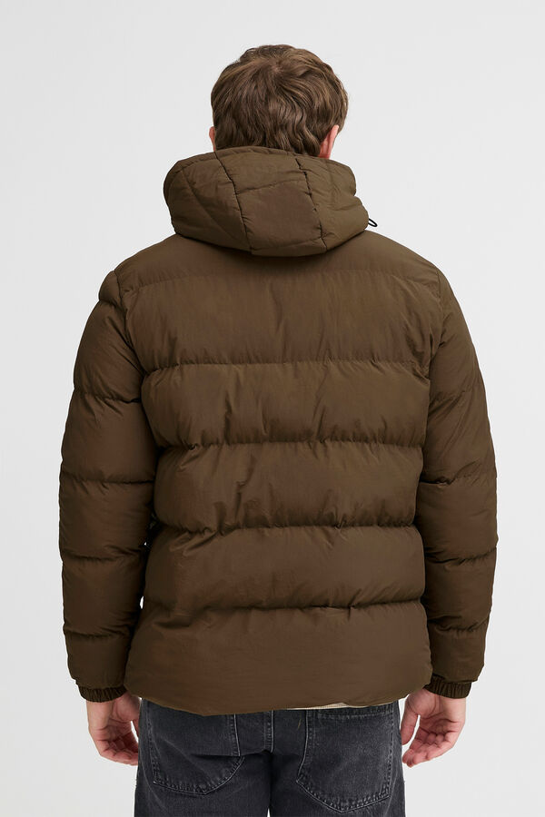 Blend Casaco acolchoada castanho