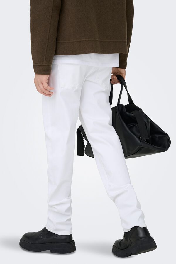Only & Sons Jeans regular fit blanco