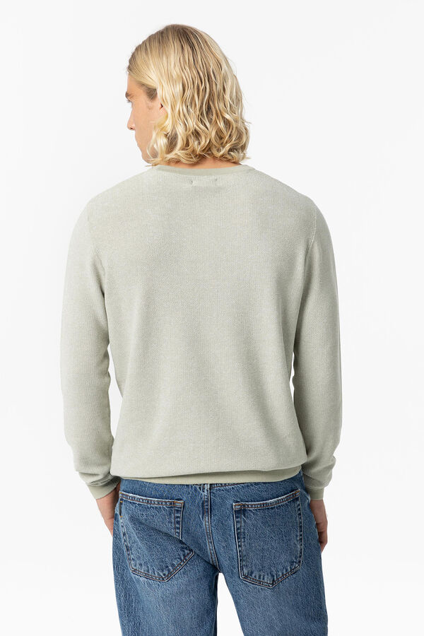 Tiffosi Camisola de malha com textura verde