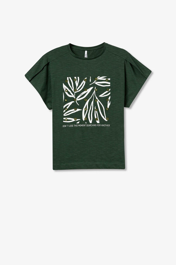 Tiffosi Camiseta Estampada verde
