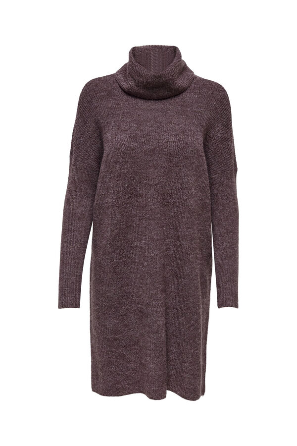 Only Vestido corto de punto rosa