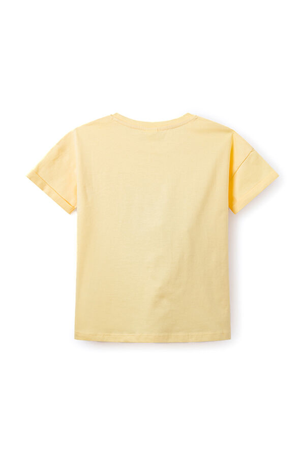 Springfield Kids Camiseta mariposa niña amarillo
