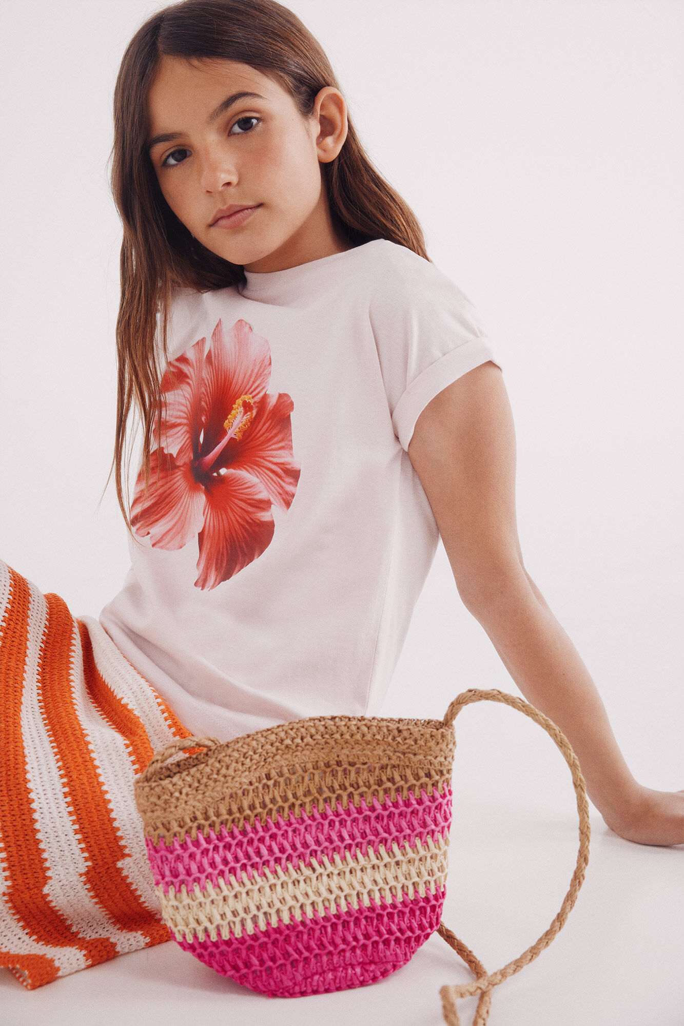 Springfield Kids Bolso rafia tricolor ni&ntilde;a