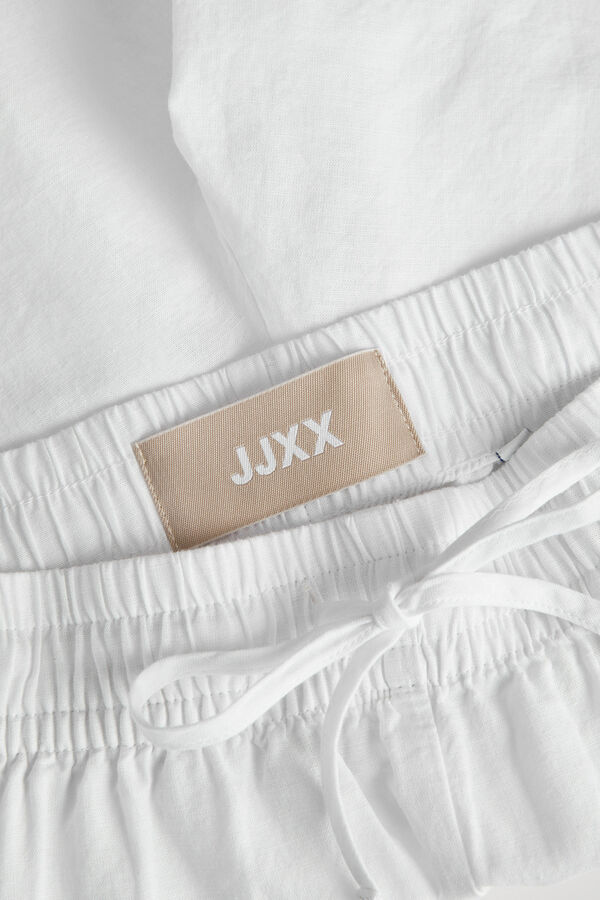 Jack & Jones Cal&ccedil;&otilde;es de linho  branco