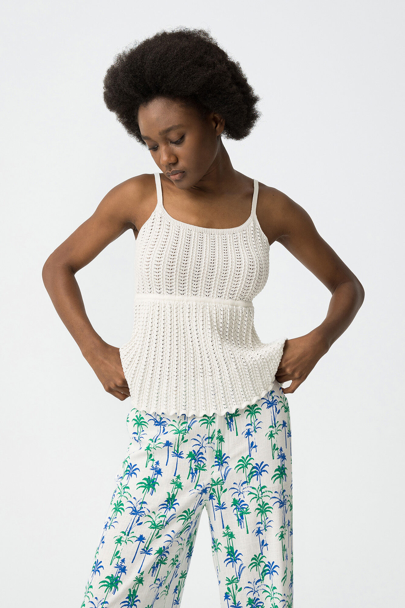 Tiffosi Top perforado