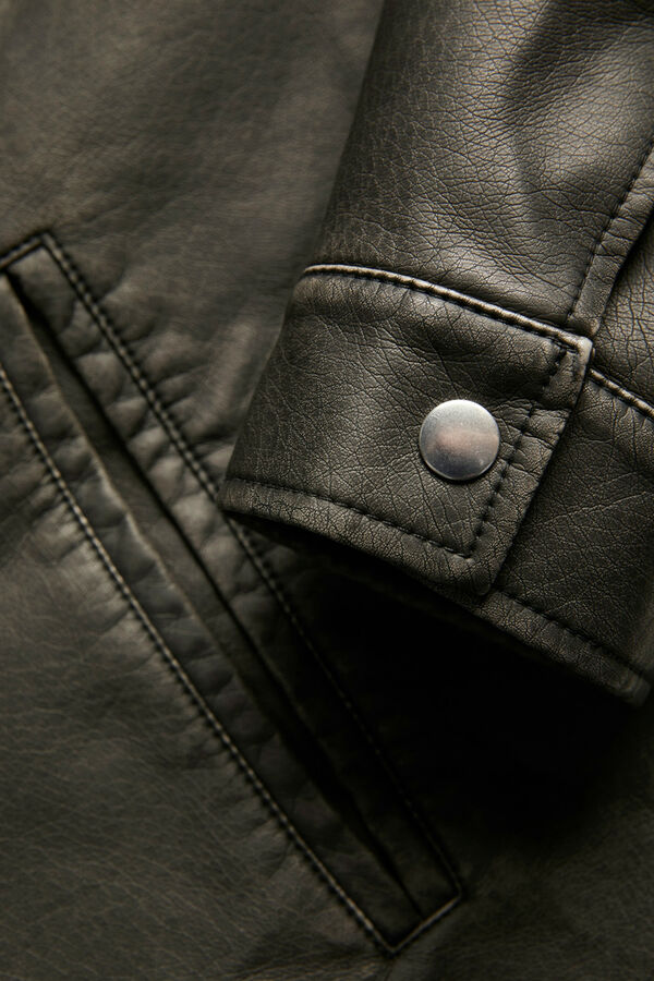 Jack & Jones Cazadora con cuello negro