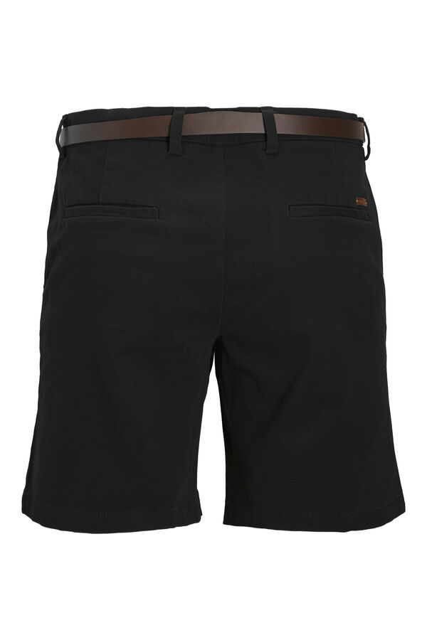 Jack & Jones Bermuda chino cinturon negro