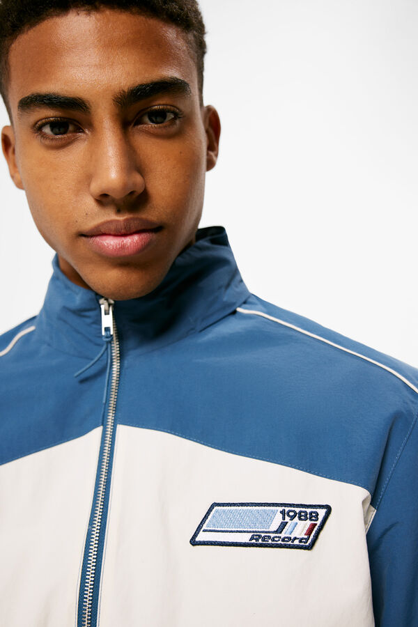 Springfield Blus&atilde;o blocos cor azul