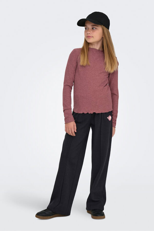 Only Girls Cal&ccedil;a de jogger menina preto