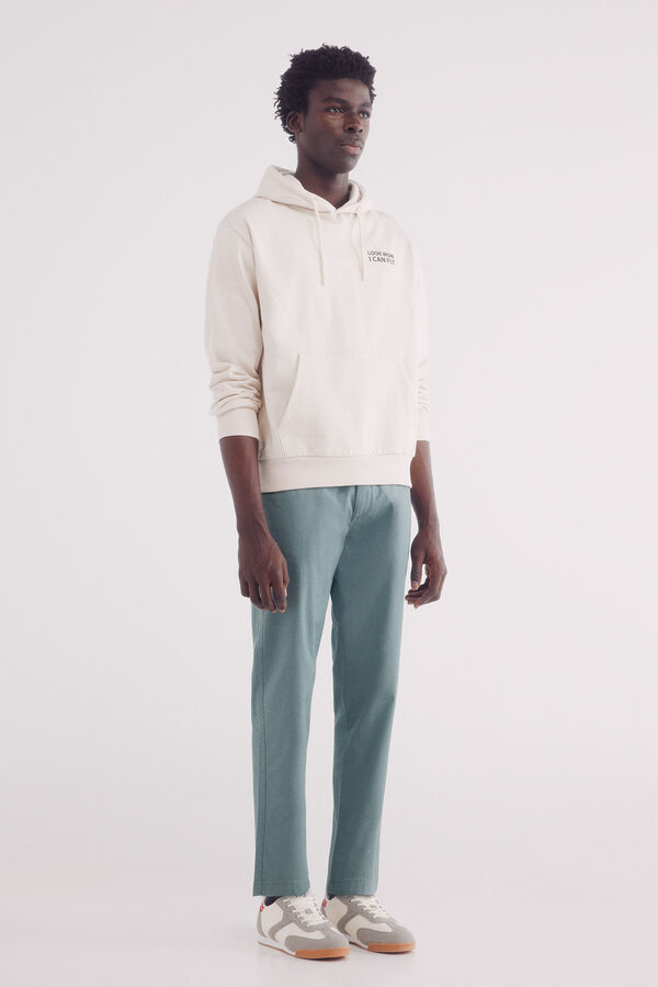 Springfield Pantal&oacute;n chino comfort slim fit azul