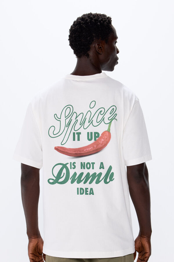 Springfield Camiseta spice it up marfil