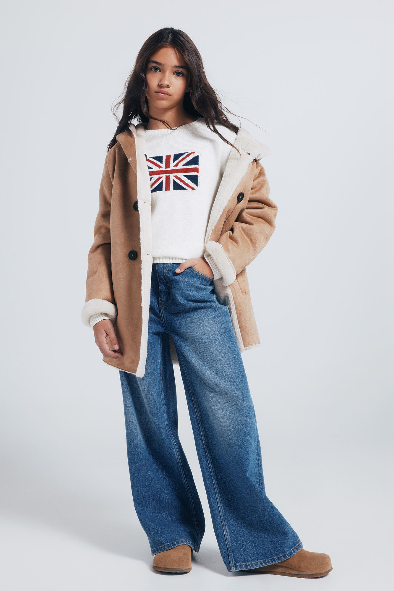 Springfield Kids Chaqueta pa&ntilde;o cruzada ni&ntilde;a