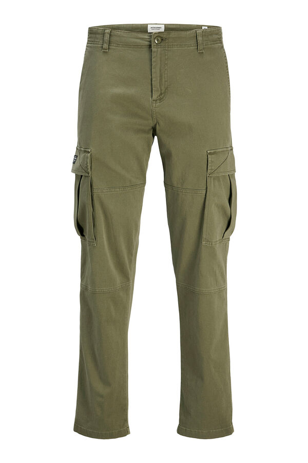 Jack & Jones Pantal&oacute;n cargo relaxed fit verde