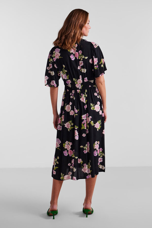 Pieces Vestido largo de mujer. negro