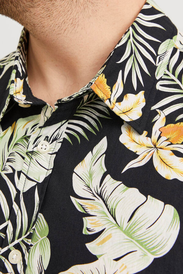 Jack & Jones PLUS Camisa slim fit negro