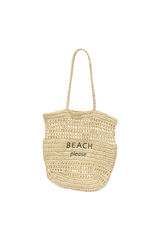 Only Bolsa de ráfia  branco