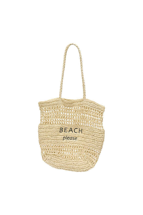 Only Bolsa de ráfia  branco